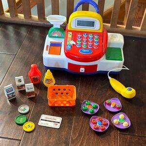 Interactive Learning Cash Register Toy with Accessories